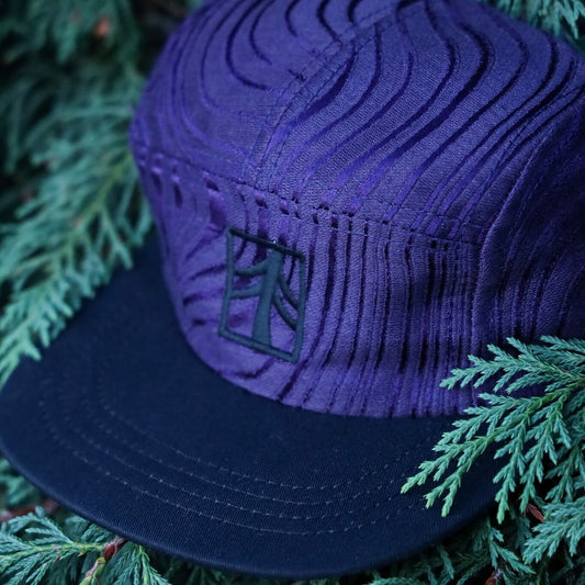 Rustek DeadStock 002 | Purple Italian Linen/Silk Jacquard