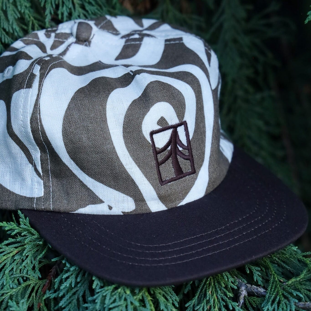 Rustek DeadStock 001 | Agave Floral Italian Linen Blend