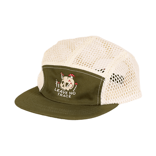 Leave No Trace 100% Organic Cotton Trekker Cap | Olive