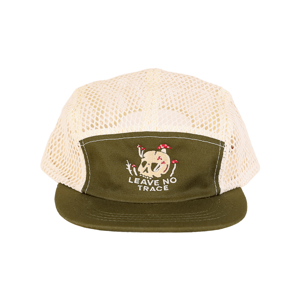 Leave No Trace 100% Organic Cotton Trekker Cap | Olive