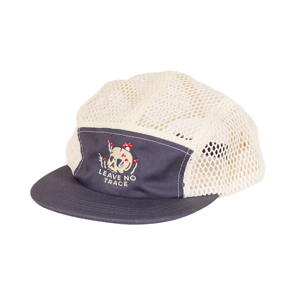 Leave No Trace 100% Organic Cotton Trekker Cap | Charcoal