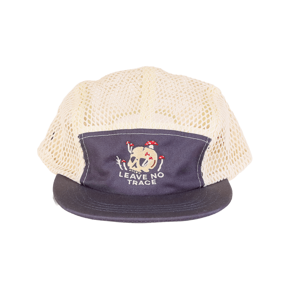 Leave No Trace 100% Organic Cotton Trekker Cap | Charcoal