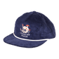 Leave No Trace Hemp Corduroy Strapback | Blue