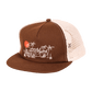 Long Haul 100% Organic Cotton Trucker Cap | Brown
