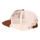 Long Haul 100% Organic Cotton Trucker Cap | Brown