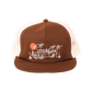 Long Haul 100% Organic Cotton Trucker Cap | Brown