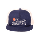 Long Haul 100% Organic Cotton Trucker Cap | Navy