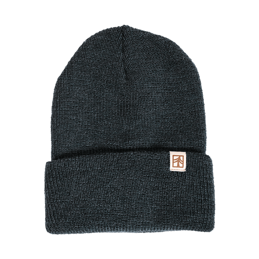 Rustek 100% Merino Wool Watch Cap | Charcoal