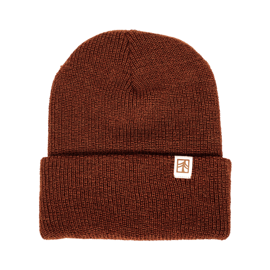 Rustek 100% Merino Wool Watch Cap | Copper