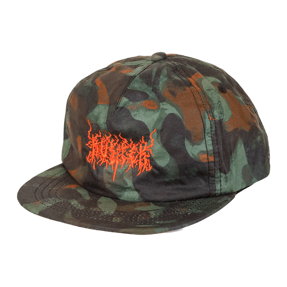 Heavy Metal DryTek Waxed Canvas Strapback | Kelp Camo