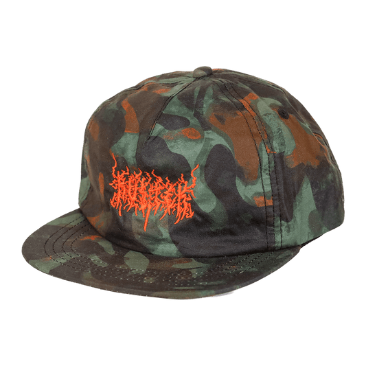 Heavy Metal DryTek Waxed Canvas Strapback | Kelp Camo
