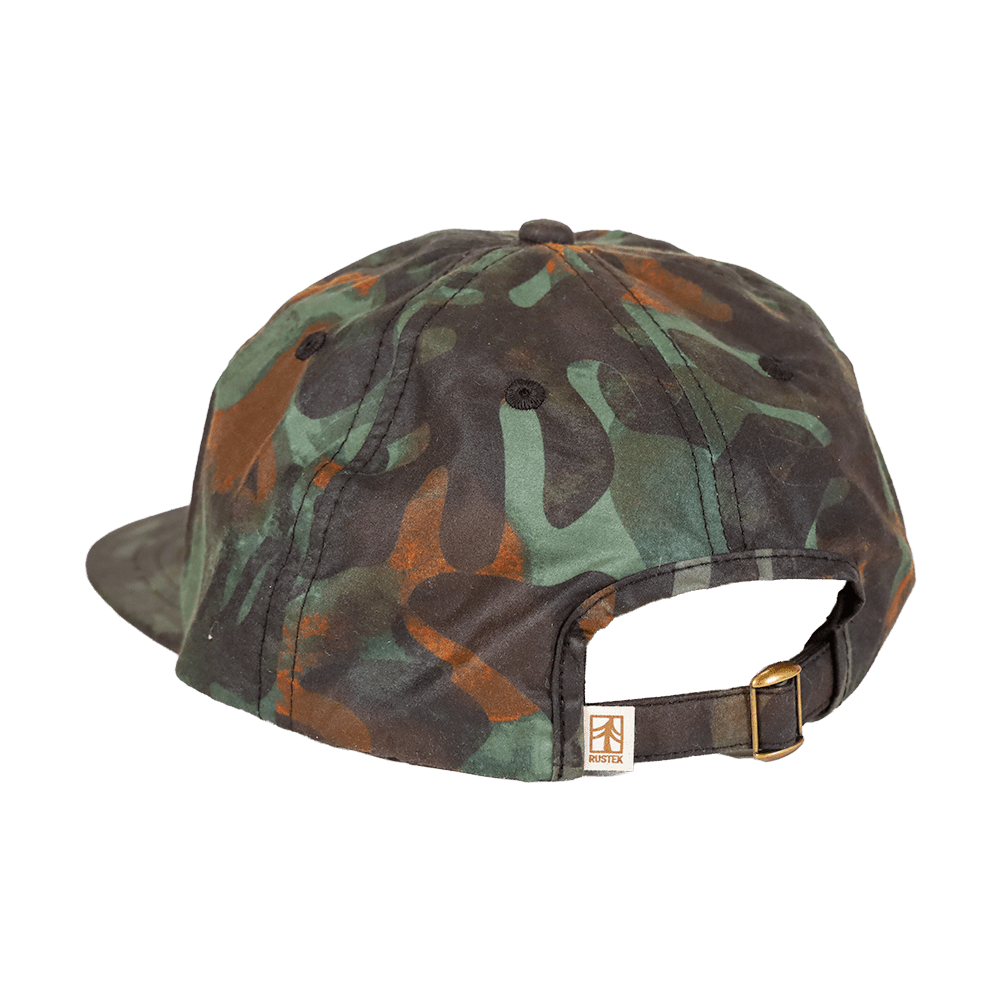 Heavy Metal DryTek Waxed Canvas Strapback | Kelp Camo