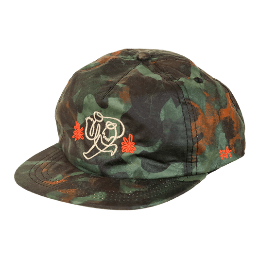 Movin' DryTek Waxed Canvas Strapback | Kelp Camo