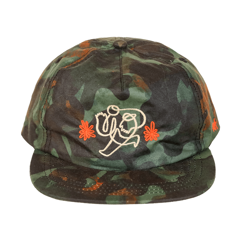 Movin' DryTek Waxed Canvas Strapback | Kelp Camo