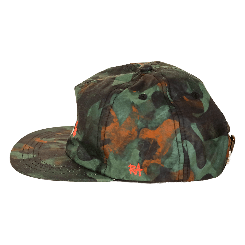 Movin' DryTek Waxed Canvas Strapback | Kelp Camo