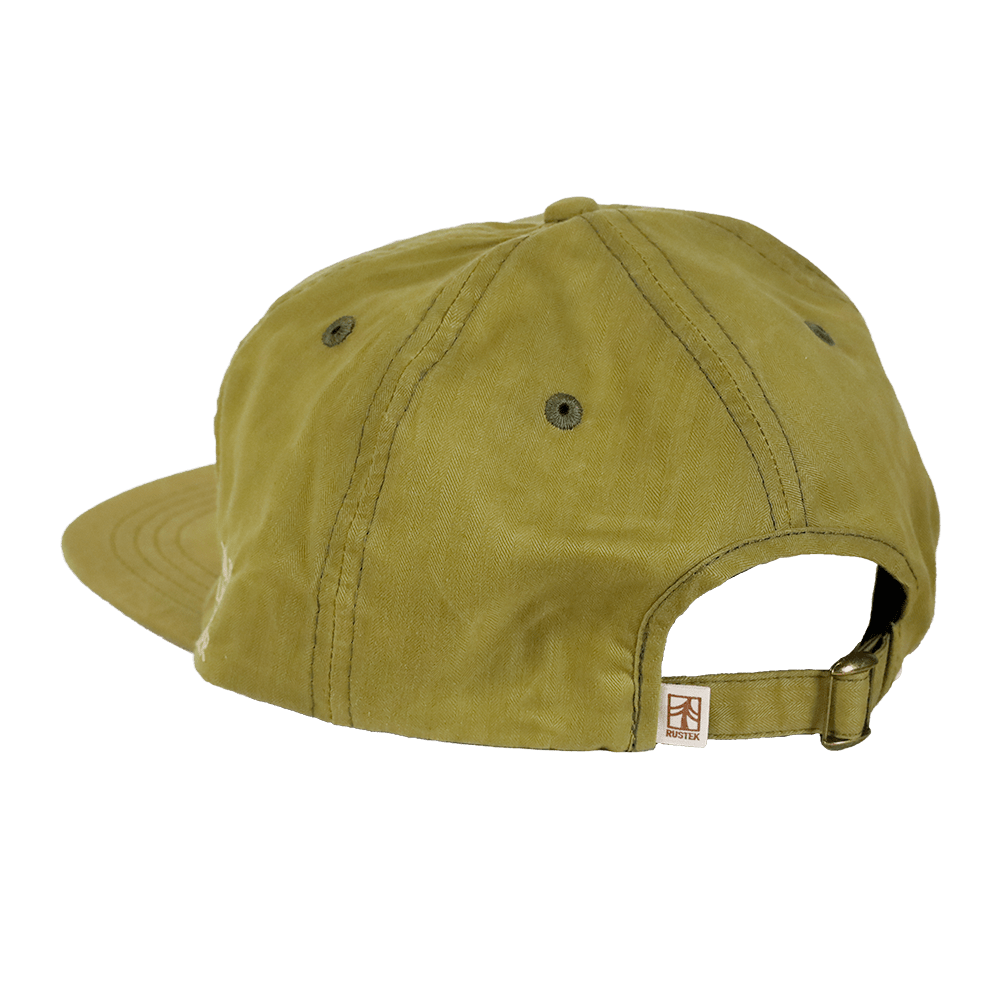 Public Lands Forever DryTek Waxed Herringbone Strapback | Seaweed