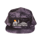 Public Lands Forever Shibori Strapback | Charcoal Purple/Black