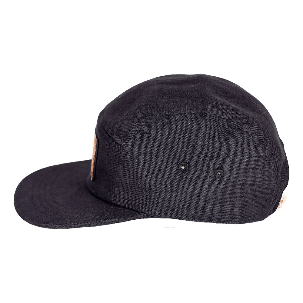 Get Lost Hemp Camp Cap | Black