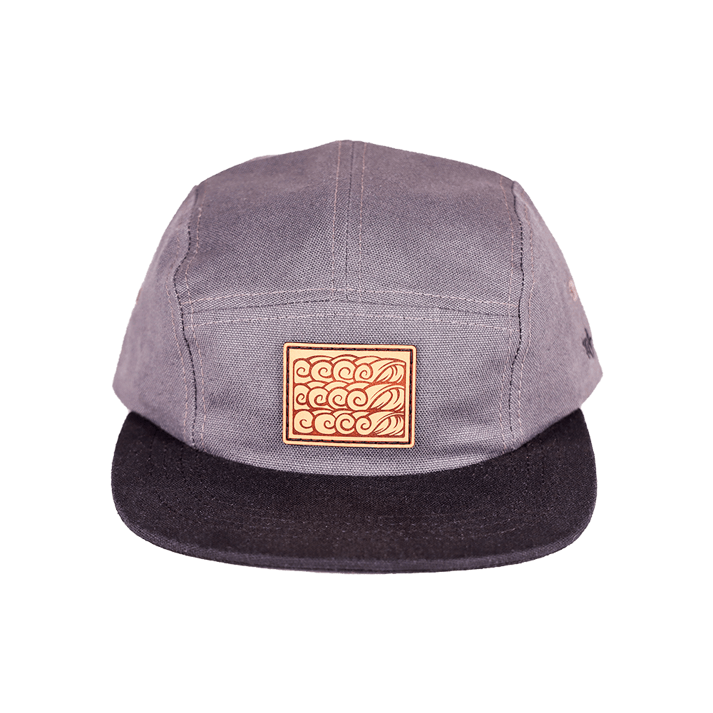 Going Left Hemp Camp Cap | Gray