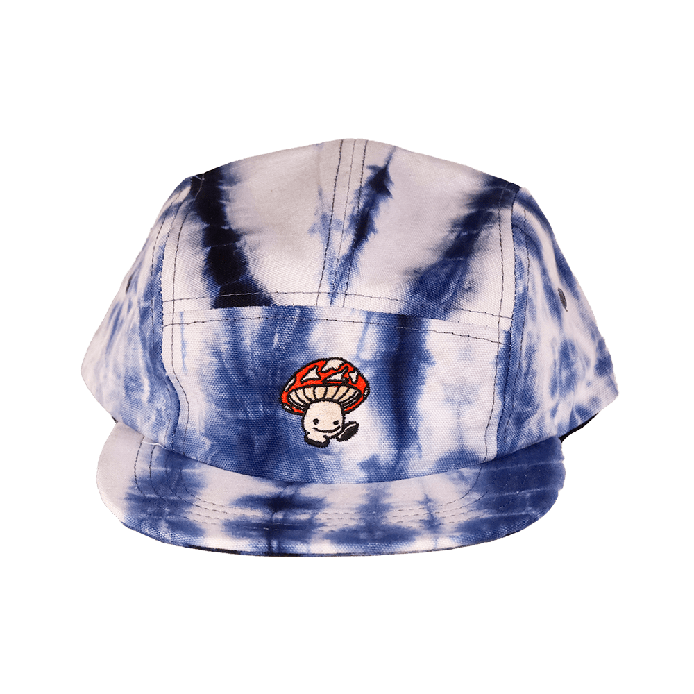 Rompin' Shibori Strapback | Navy/Natural
