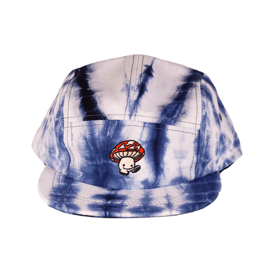 Rompin' Shibori Camp Cap | Navy/Natural