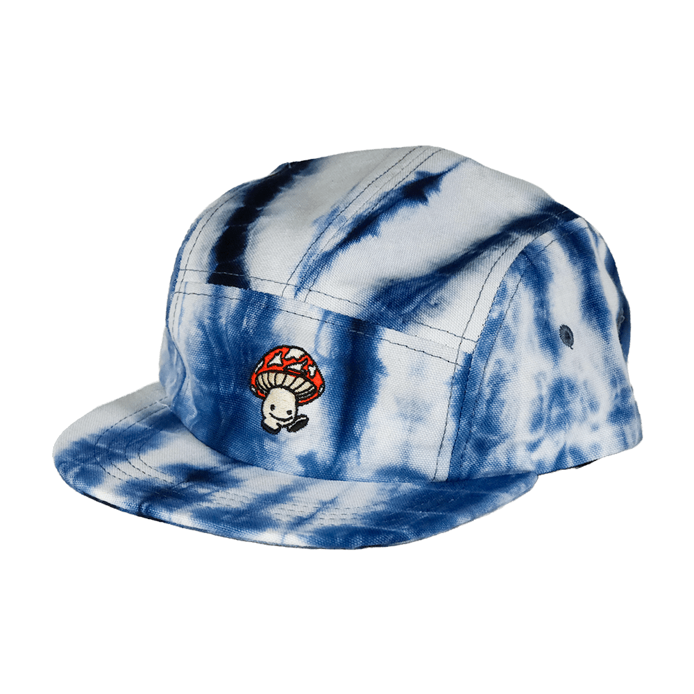 Rompin' Shibori Strapback | Navy/Natural
