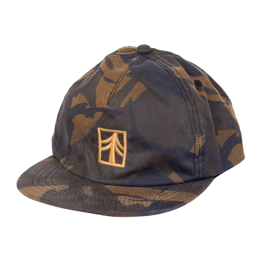Rustek DryTek Waxed Canvas Strapback | Bark Camo