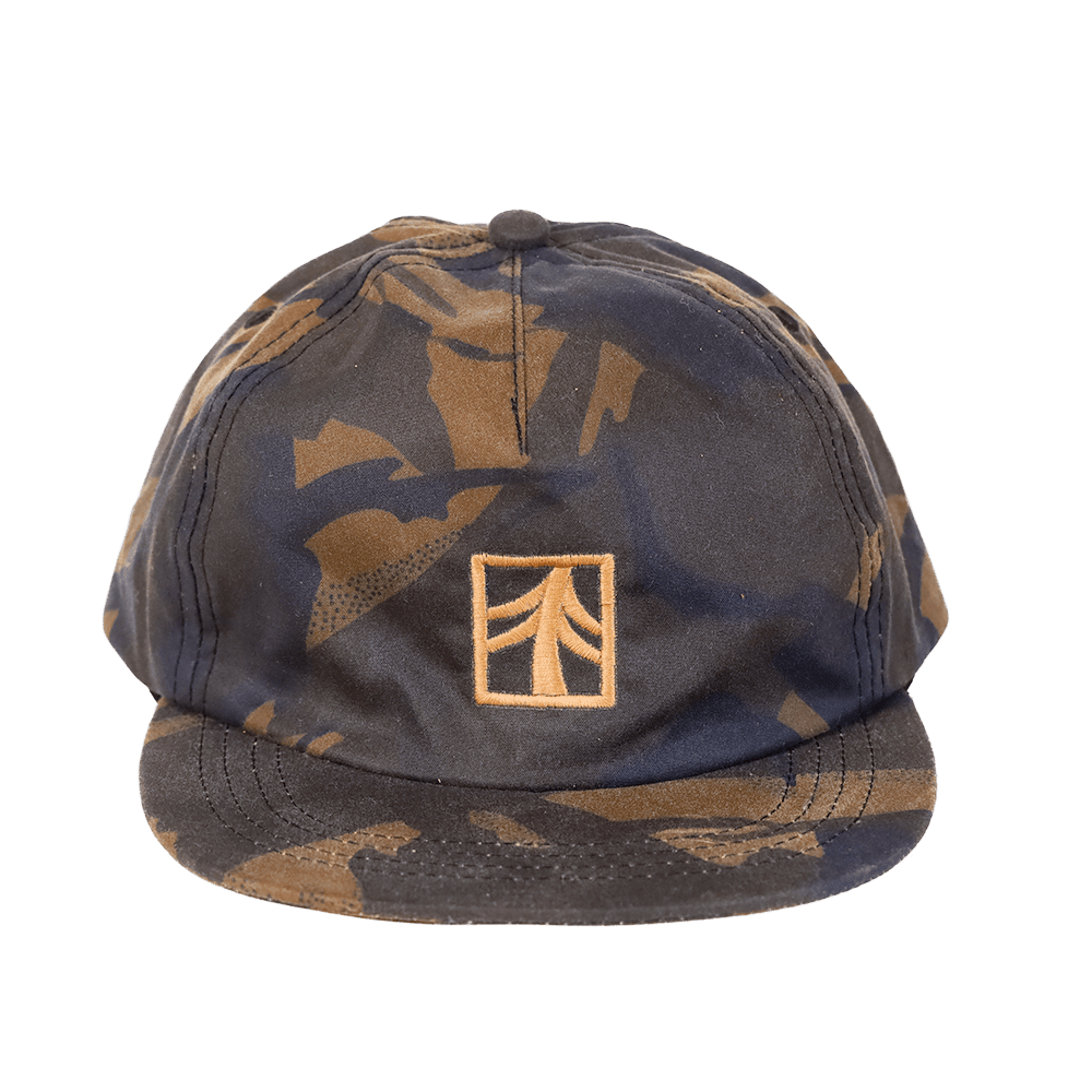 Rustek DryTek Waxed Canvas Strapback | Bark Camo