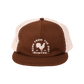 Rustek Farms 100% Organic Cotton Trucker Cap | Brown
