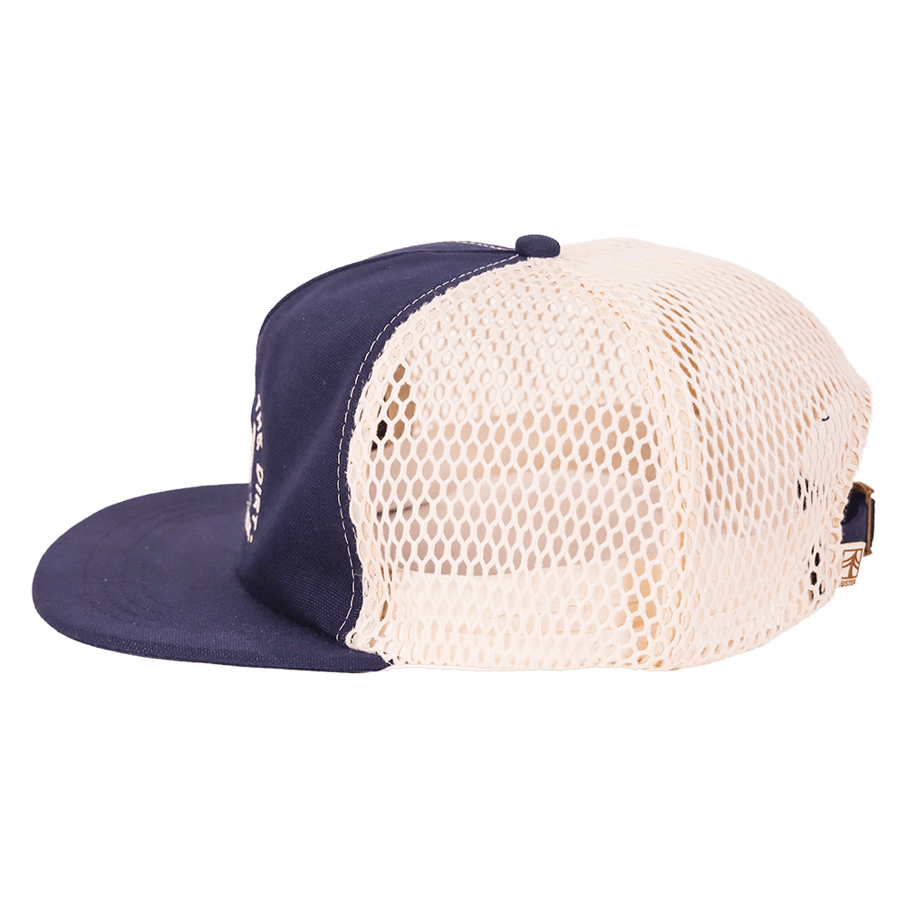 Rustek Farms 100% Organic Cotton Trucker Cap | Navy