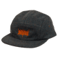 Rustek Heavy Metal 100% Wool Loden Camp Cap | Slate