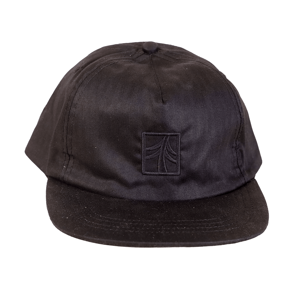 Rustek DryTek Waxed Herringbone Strapback | Black