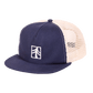 Rustek 100% Organic Cotton Trucker Cap | Navy