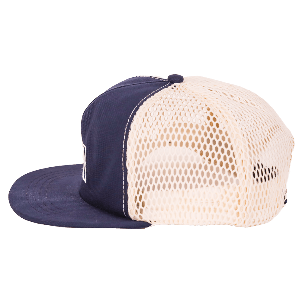 Rustek 100% Organic Cotton Trucker Cap | Navy