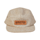 Rustek MFG 100% Wool Loden Camp Cap | Oatmeal