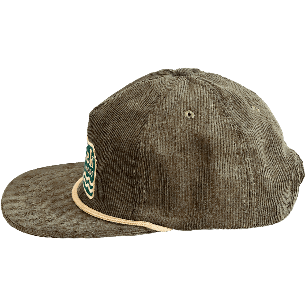 Banks Hemp Corduroy Strapback | Green