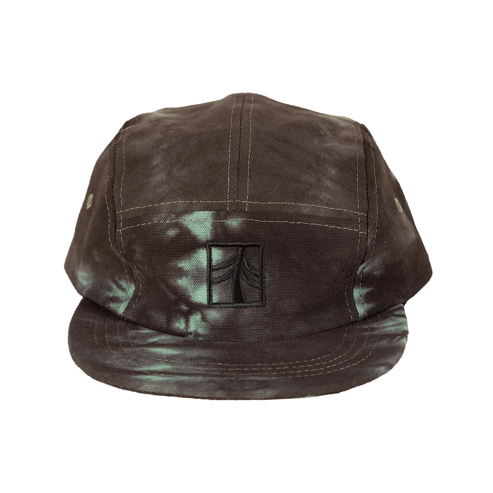 Rustek Shibori Camp Cap | Green/Black