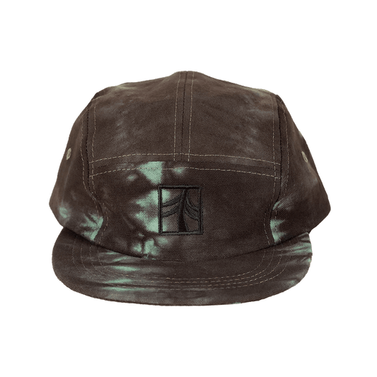 Rustek Shibori Camp Cap | Green/Black