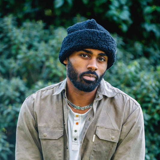 SherpTek V2 100% Merino Wool 'Sherpa' Beanie | Black