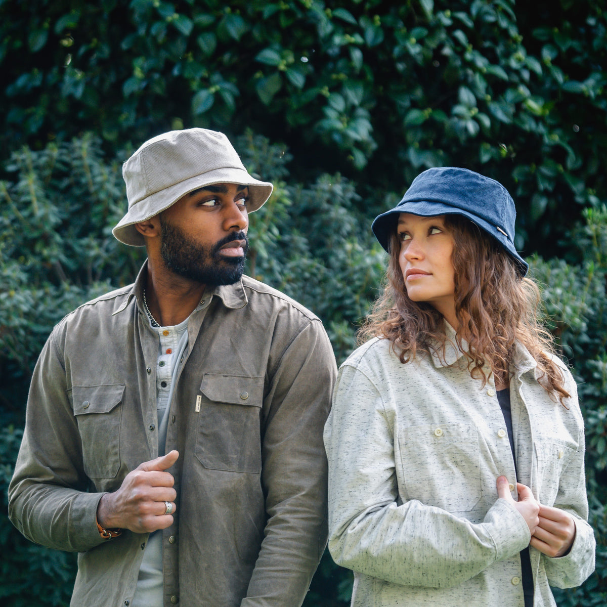Anthropologie Fine Corduroy Bucket Hat Navy Blue Brimmed Sun Coastal Travel il_fullxfull.5356087335_f0z3.  main image 2