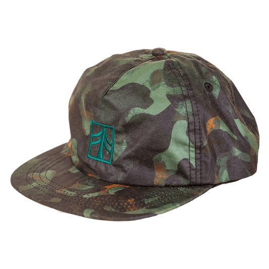Rustek DryTek Waxed Canvas Strapback | Kelp Camo