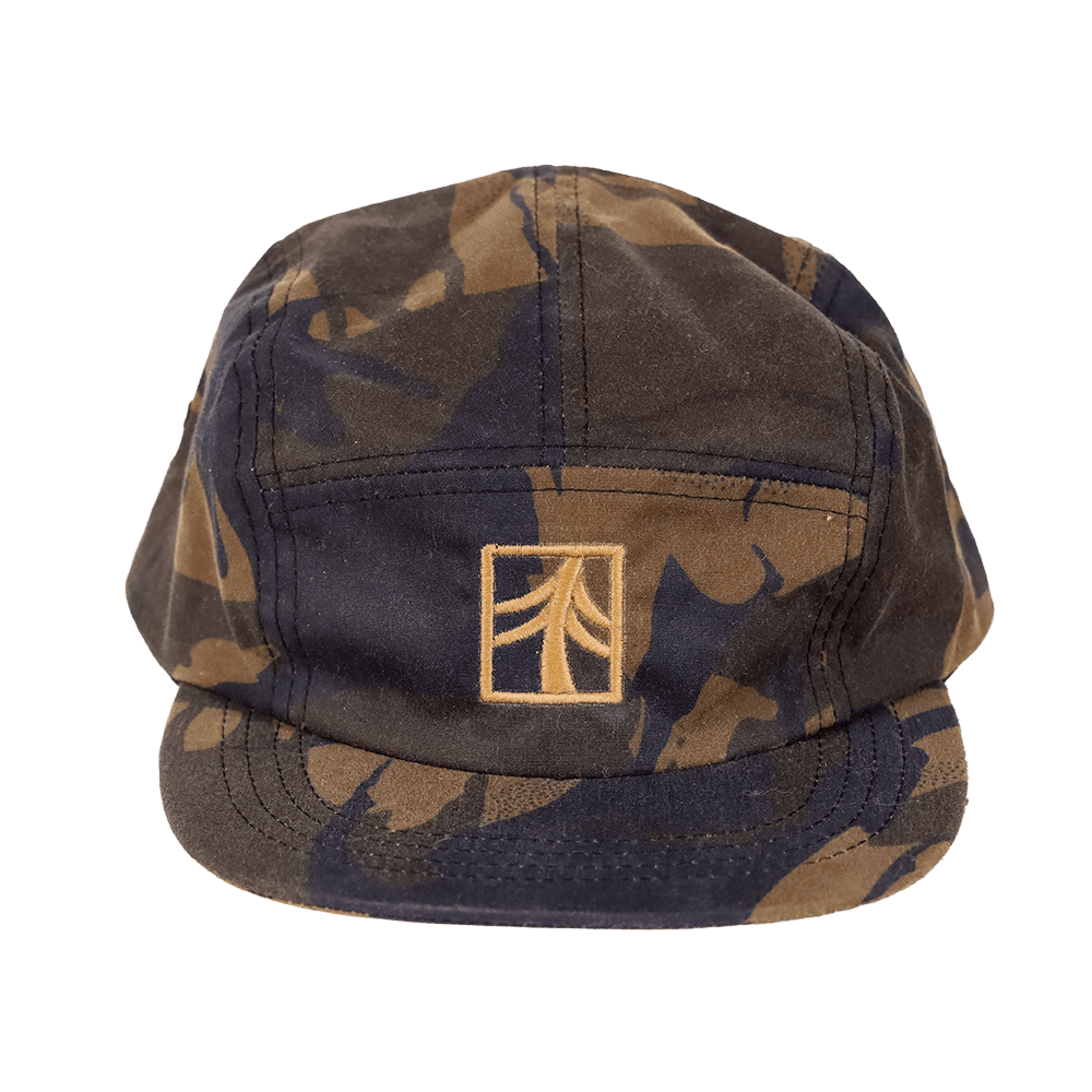 Rustek DryTek Waxed Canvas Camp Cap | Bark Camo