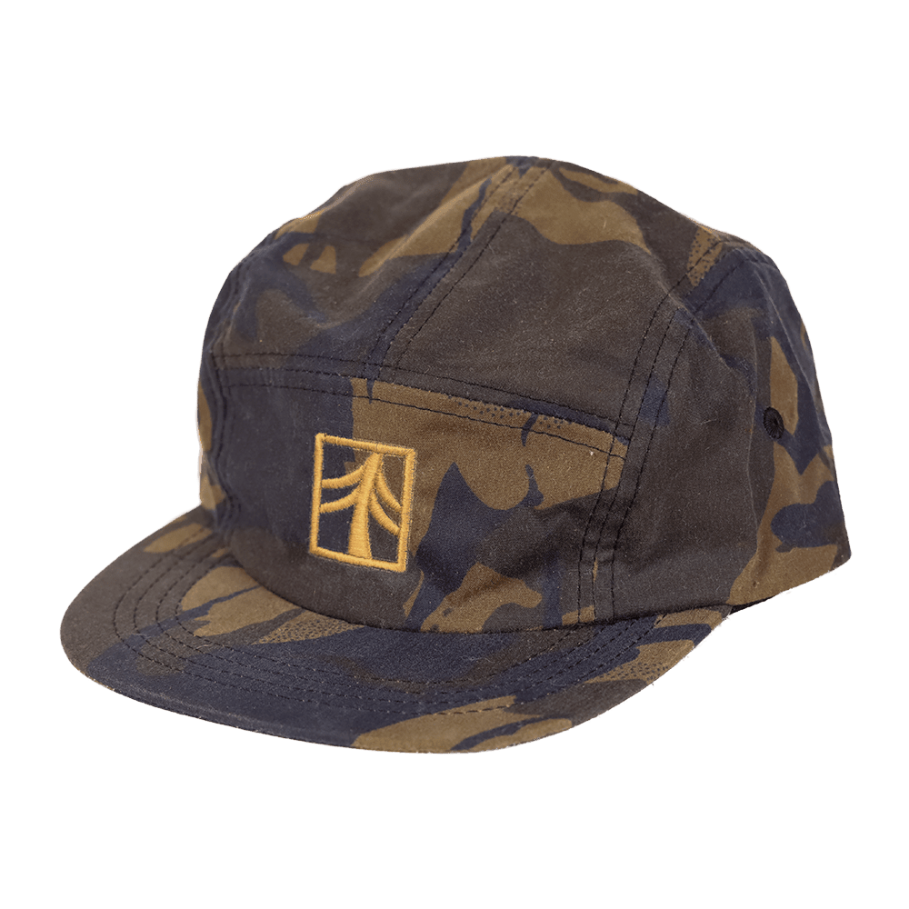 Rustek DryTek Waxed Canvas Camp Cap | Bark Camo