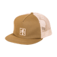 Rustek 100% Organic Cotton Trucker Cap | Tan