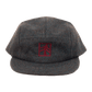 Rustek 100% Wool Loden Camp Cap | Slate