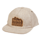 Rustek Natural Goods 100% Wool Loden Strapback | Oatmeal