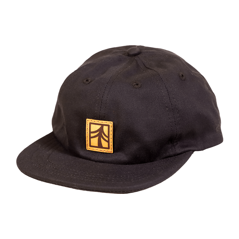 Rustek 100% Organic Cotton Dad Hat | Black
