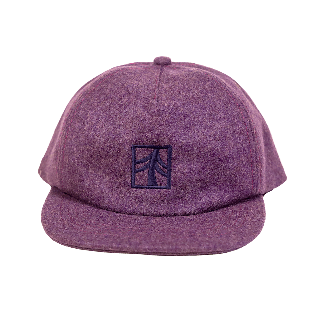 Rustek 100% Wool Loden Strapback | Mulberry
