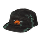 Crabby Defend the Deep Shibori Strapback | Green/Black