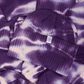 Rustek 100% Organic Cotton Beanie | Eggplant/Peach Tie Dye